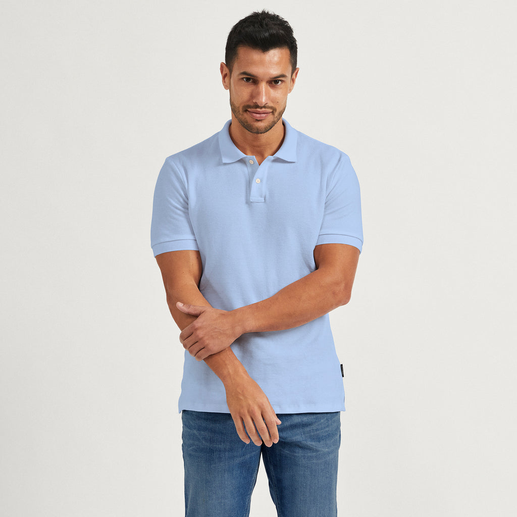 The Men's Pique Polo | Magic Fit¨ To Your Body | Citizen Wolf