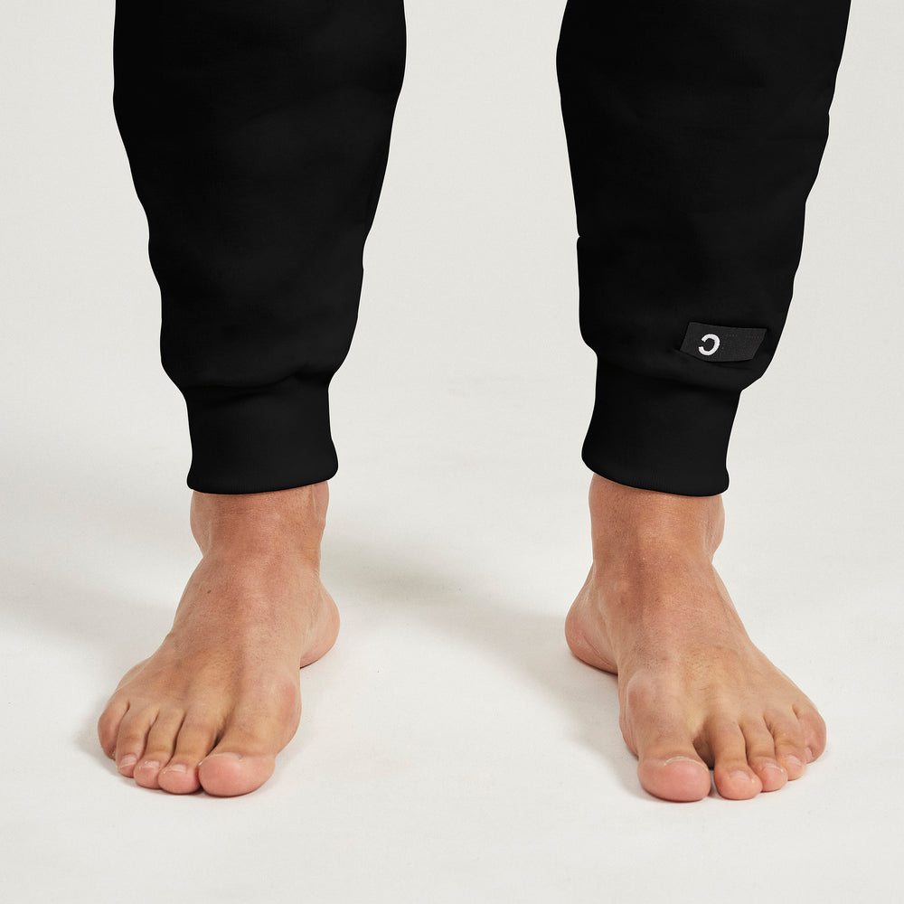 The Sweatpants in Organic Cotton Terry 290GSM, Black