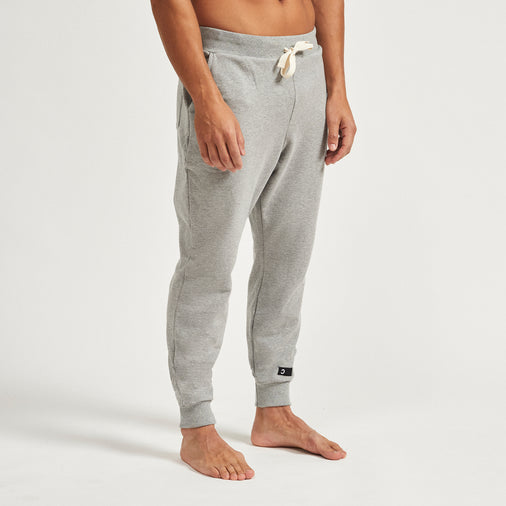 The Sweatpants in Organic Cotton Terry 290GSM, Grey Marl