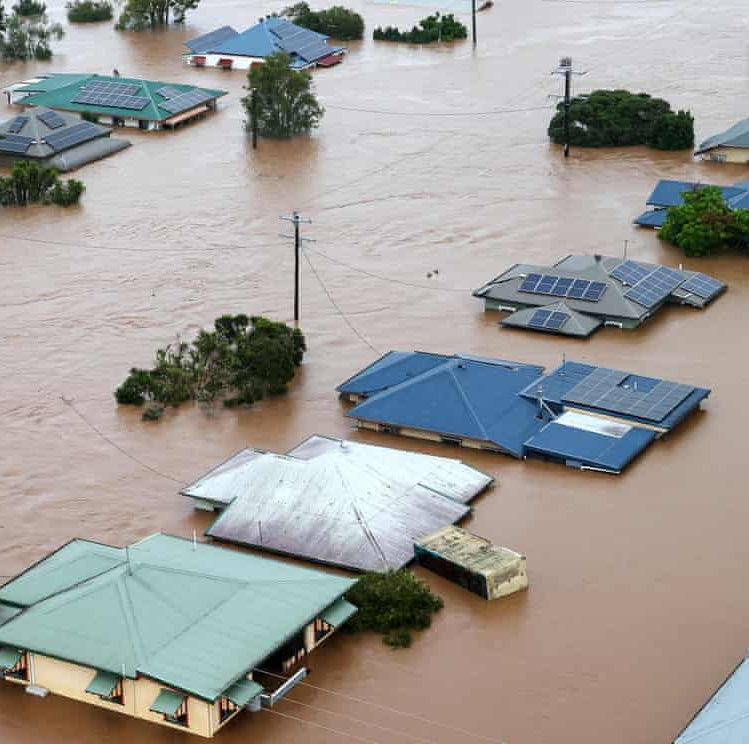 Australia’s floods are a climate crisis symptom.