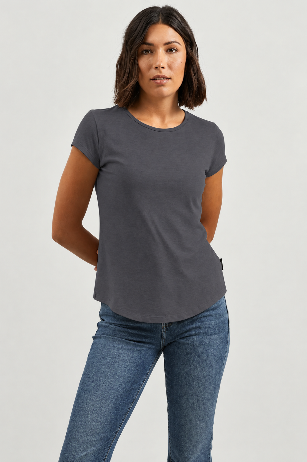 Women's Hemp Cap Crew Tee