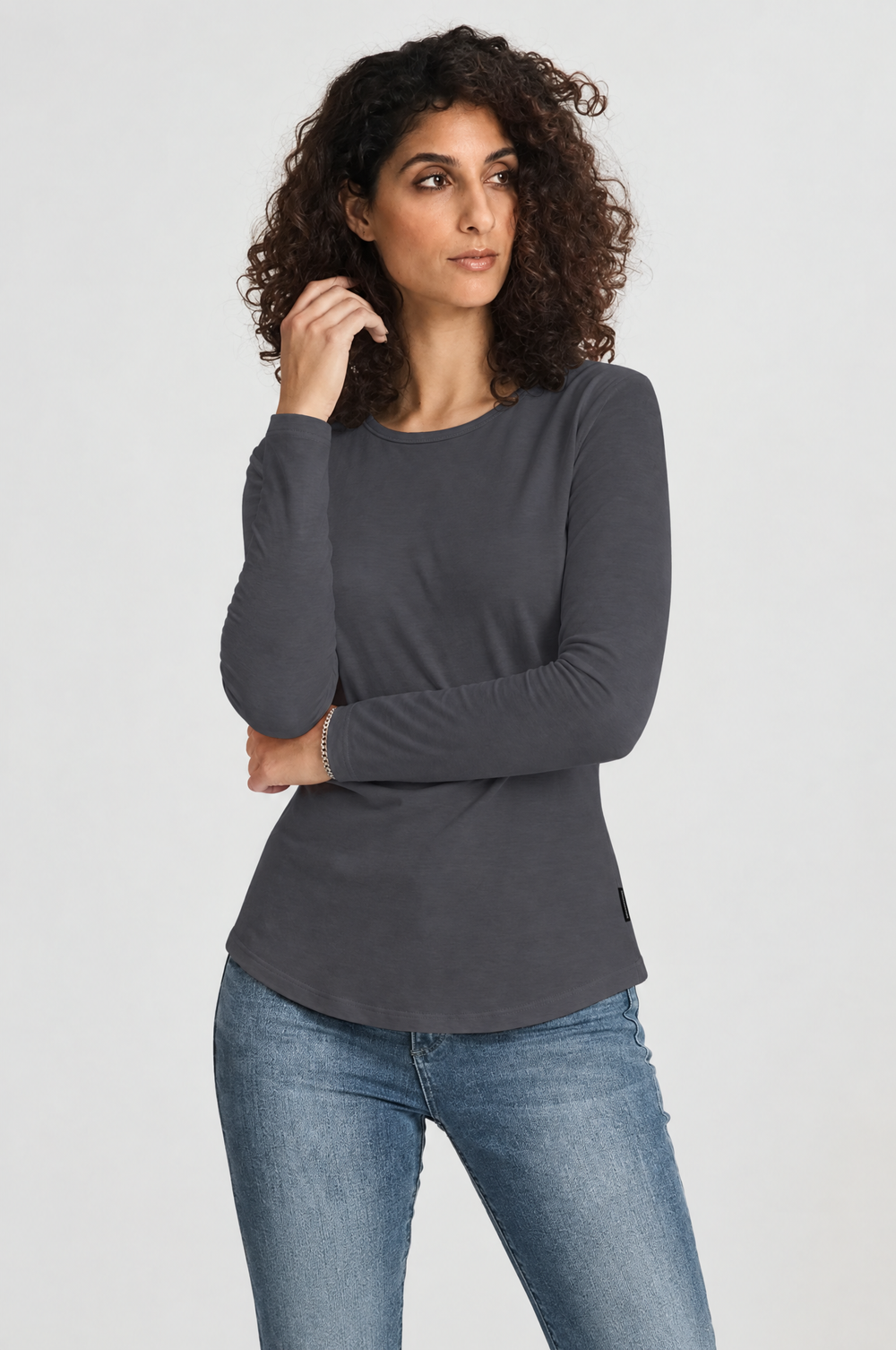Hemp LS Crew Tee