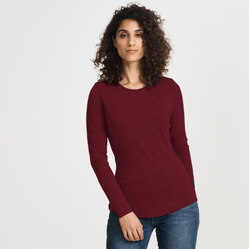 Merino LS Crew Tee