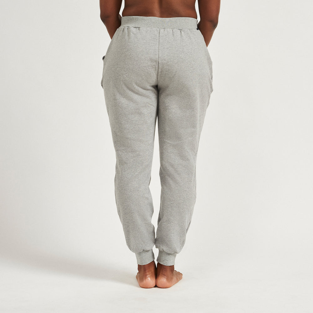 The Sweatpants in Organic Cotton Terry 290GSM, Grey Marl