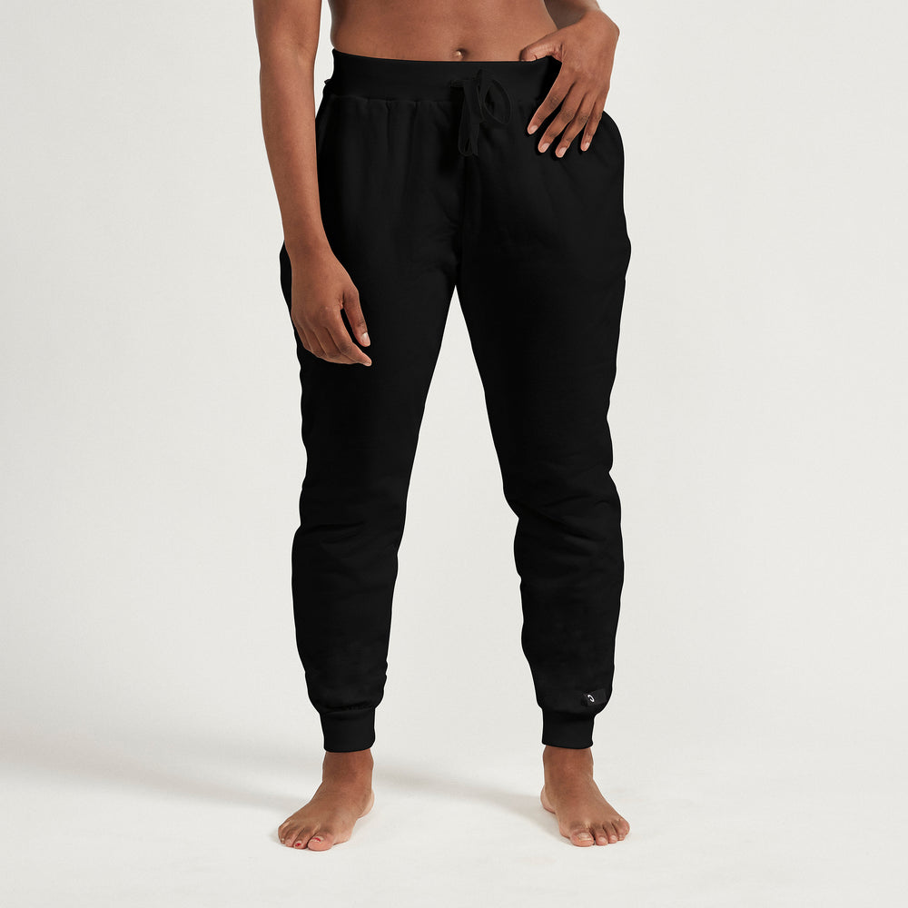The Sweatpants in Organic Cotton Terry 290GSM, Black