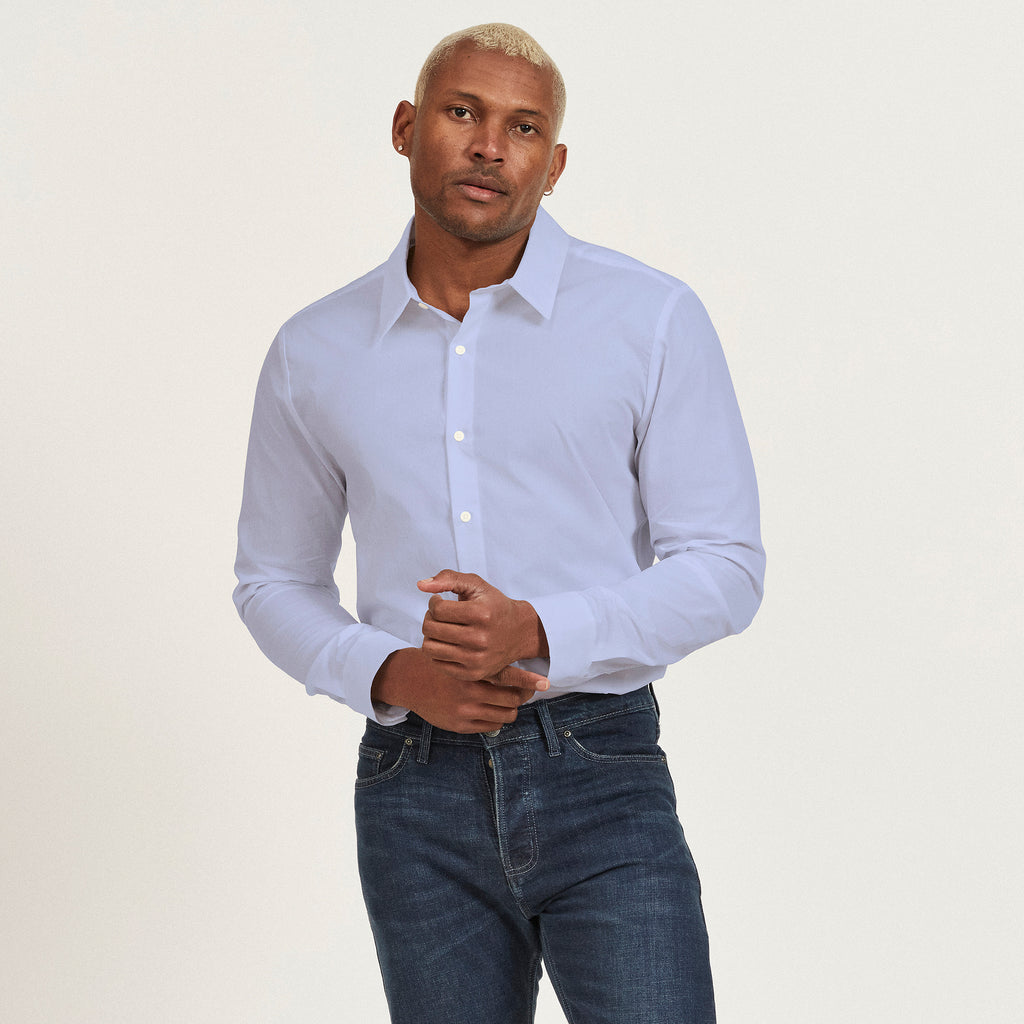 The Men's Poplin Shirt with Magic Fit® | Citizen Wolf