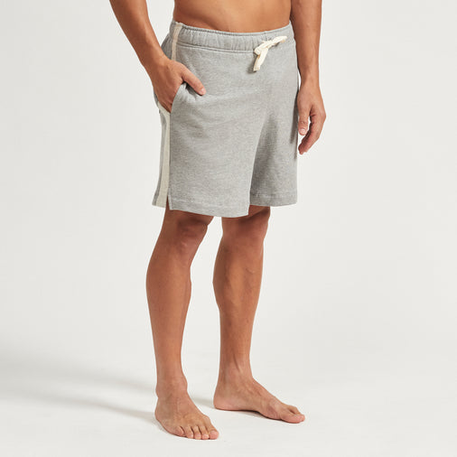 The Sweatshorts in Organic Cotton Terry 290GSM, Grey Marl