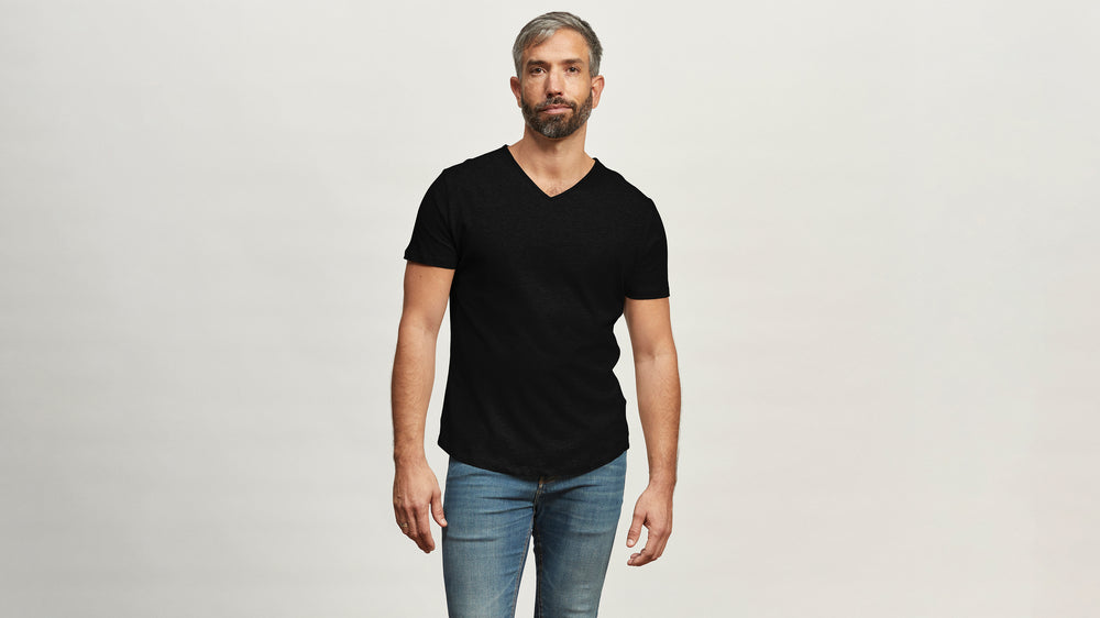 Hemp V-Neck Tee
