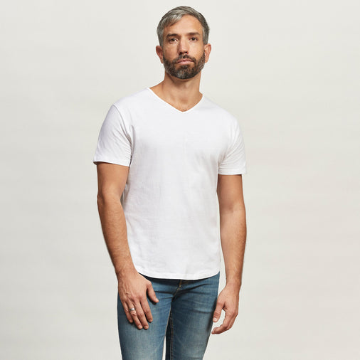 Cotton V-Neck Tee