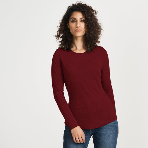Merino LS Crew Tee