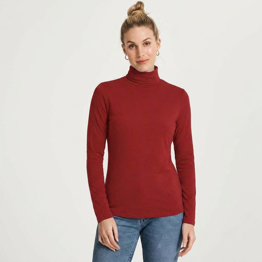 Women's Merino LS Turtleneck Tee