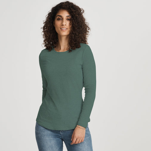 Hemp LS Crew Tee