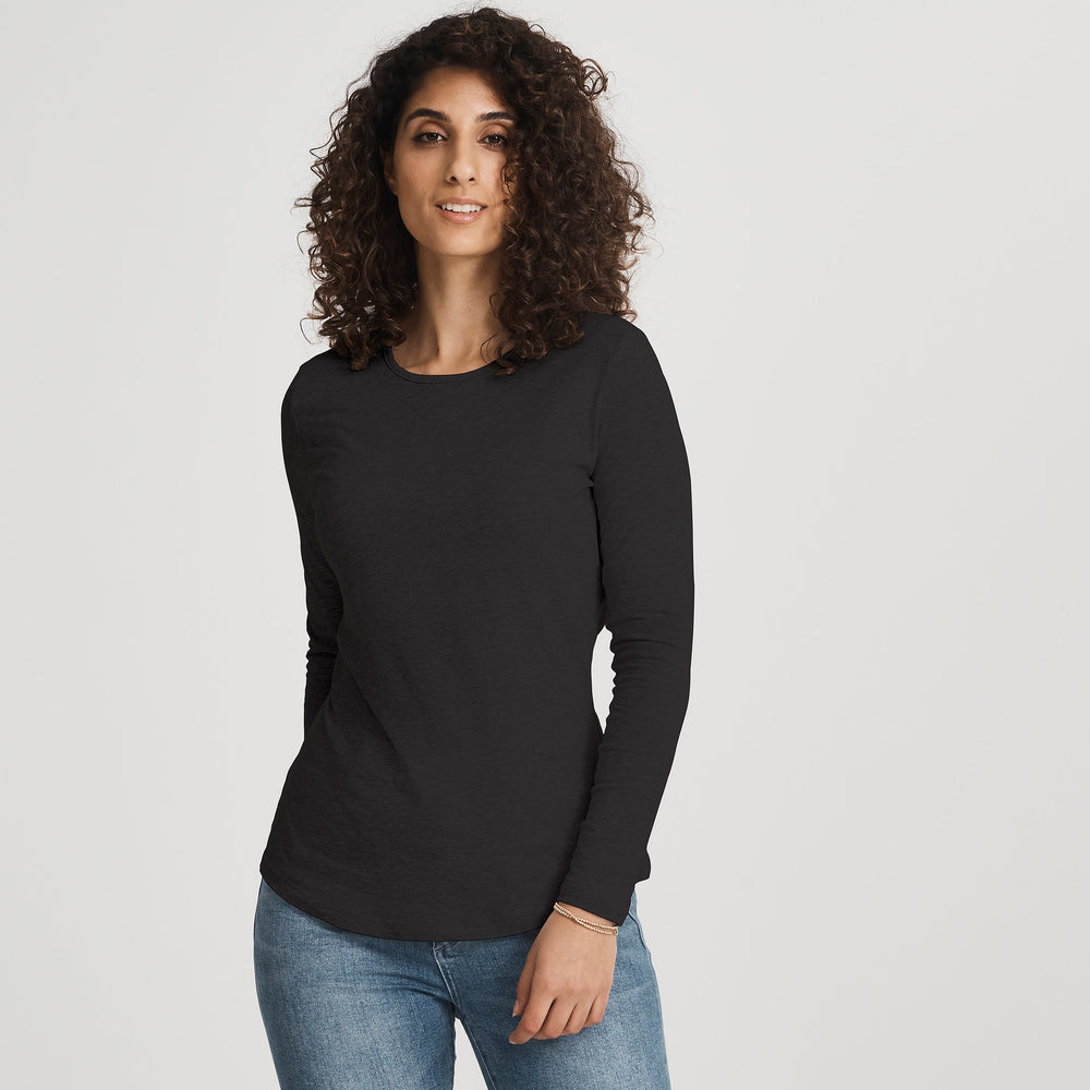 Hemp LS Crew Tee