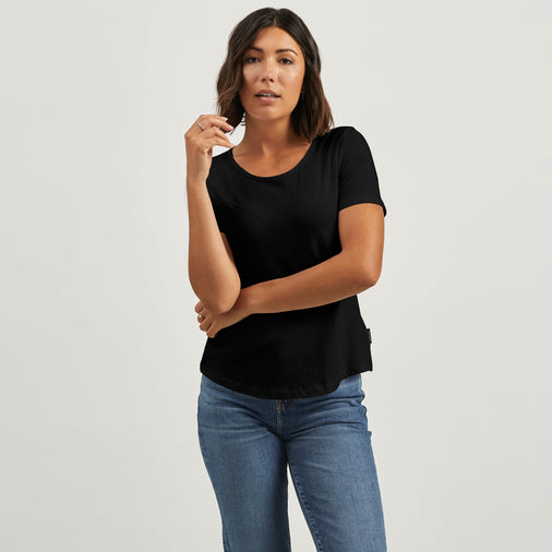 Cotton Relaxed Crew Tee