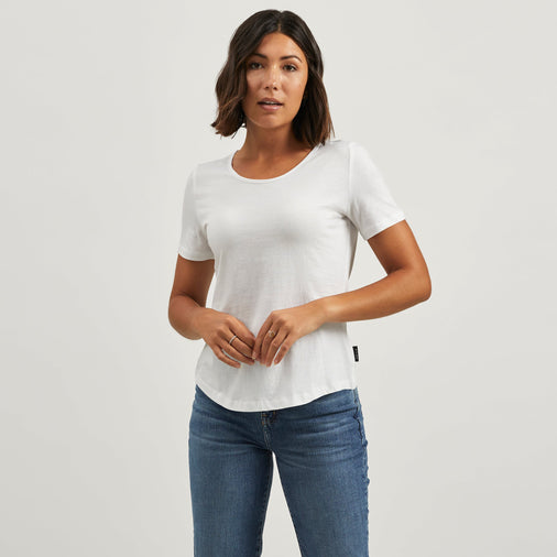 Cotton Relaxed Crew Tee