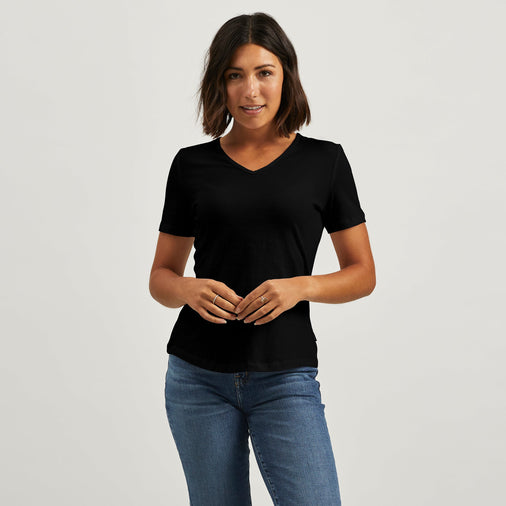 Cotton V-Neck Tee