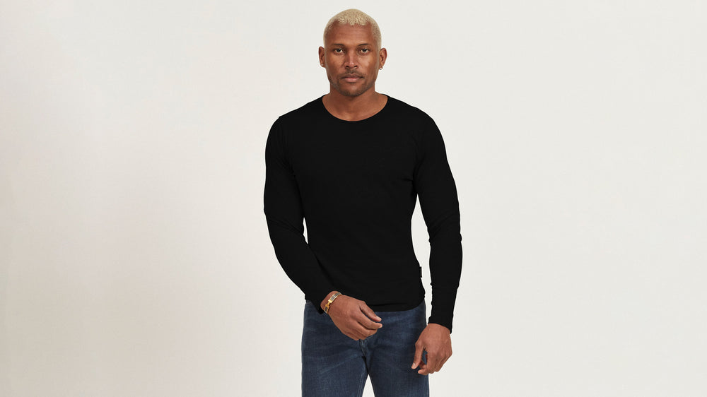 Hemp LS Crew Tee