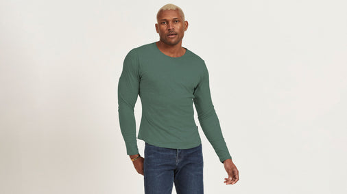 Hemp LS Crew Tee