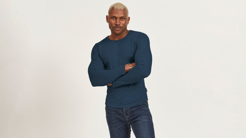 Merino LS Crew Tee