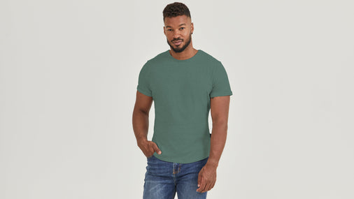 Hemp Rolled Crew Tee