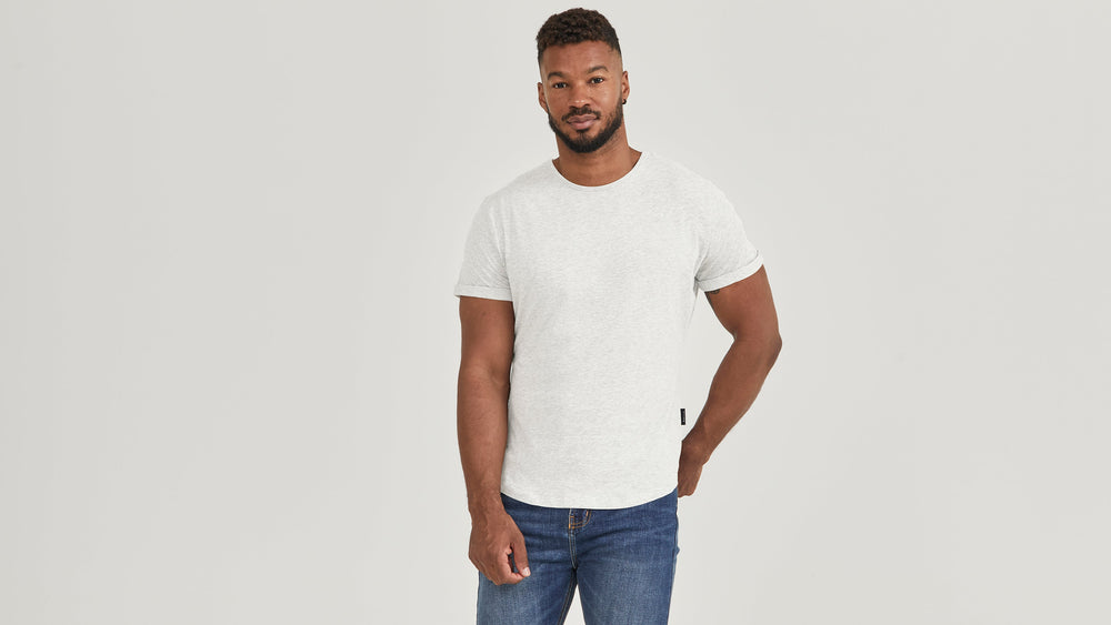 Hemp Rolled Crew Tee