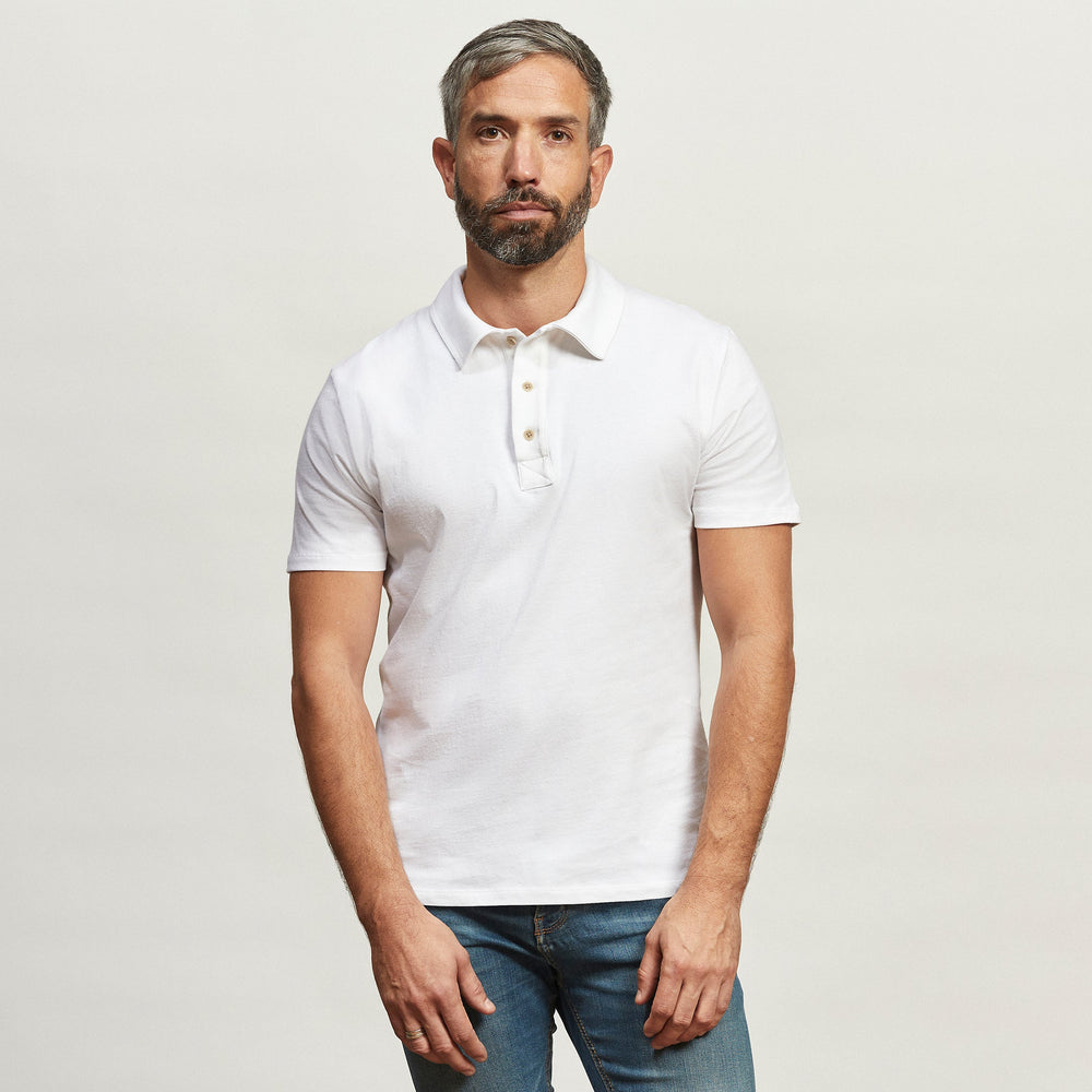 Men's Cotton Collared Polo Tee